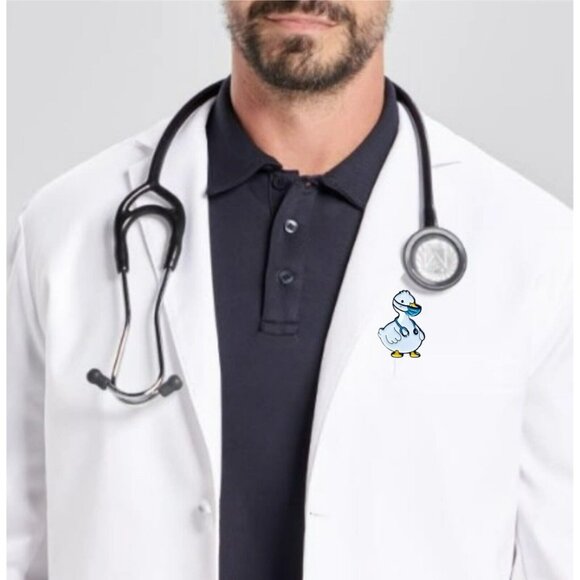 🤩New Doctor Duck Animal Brooch Cute Collectible Enamel Pins Lapel Badge Cartoon - Picture 2 of 6